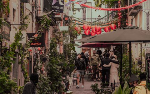 À descoberta da Rua Verde