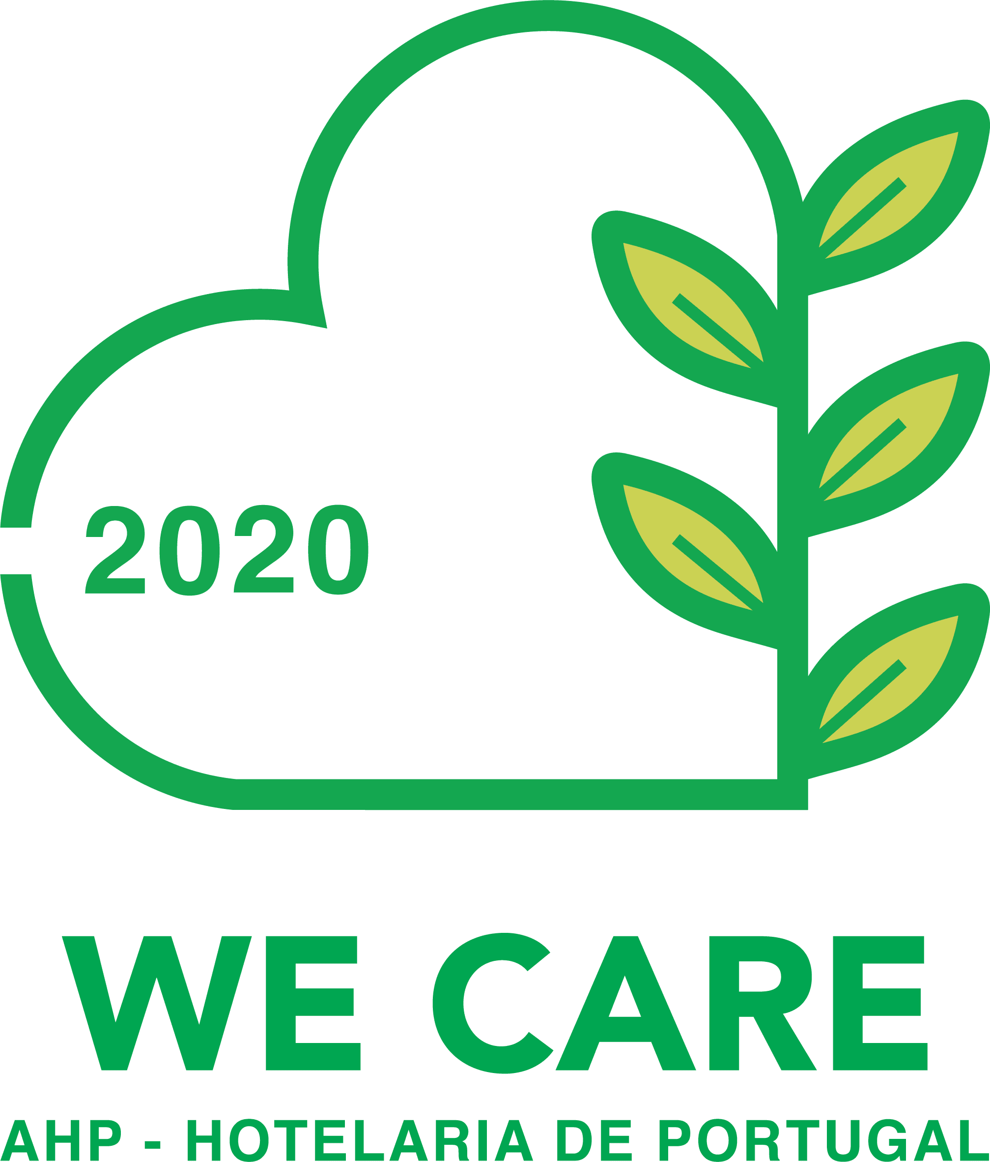 Un cœur vert entouré de feuilles sur le côté droit, affichant 